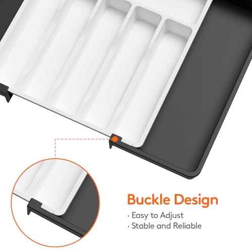 Extra Large Silverware Drawer Organizer