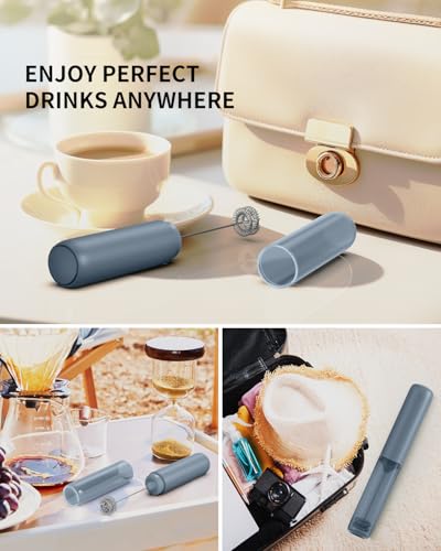 Rechargeable Milk Frother Handheld