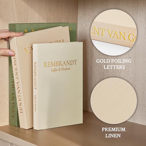 Aesthetic Decorative Books (3 Count)
