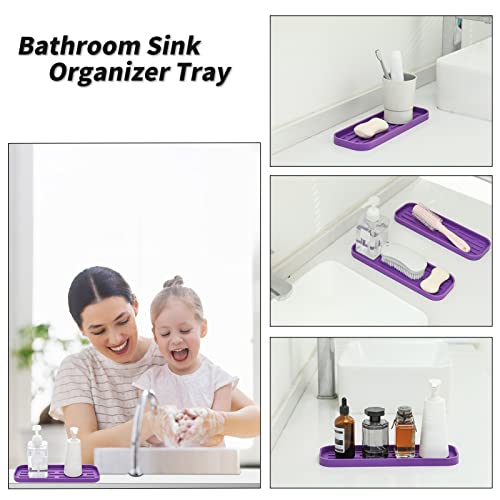 Silicone Kitchen Sink Organizer Tray for Multiple Usage
