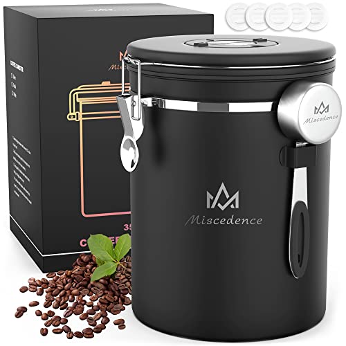 38OZ Coffee Canister for ground coffee with Date Tracker