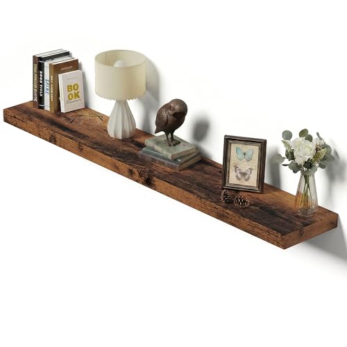Single Floating Shelves 48x10” Set of 1