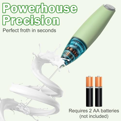 Electric Matcha Whisk Set 4 PCS Matcha Making Kit Powder Mixer Electric Milk Frother Traditional Tea Scoop Chashaku (4 Count)