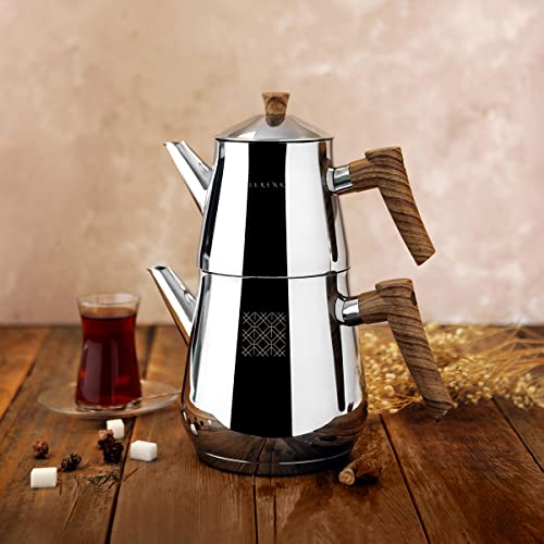 Definition Stainless Steel Teapot Set