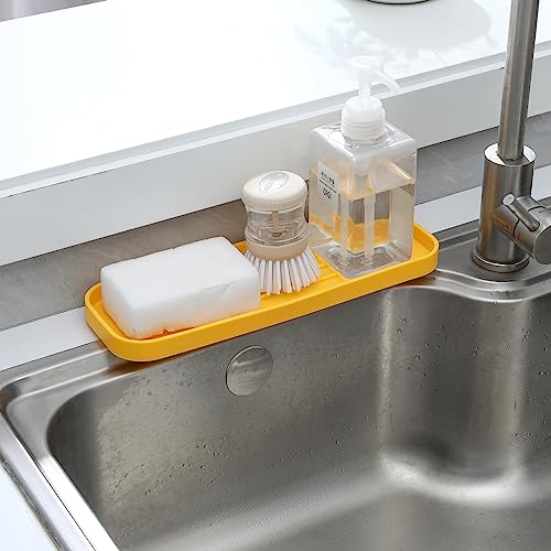 Silicone Kitchen Sink Organizer Tray for Multiple Usage
