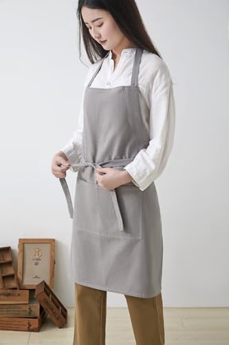 Cotton Linen Apron for Women