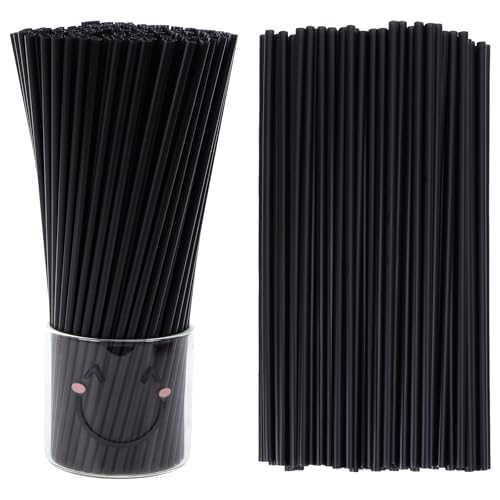 10.3" Disposable Plastic Drinking Straws (250 Count)