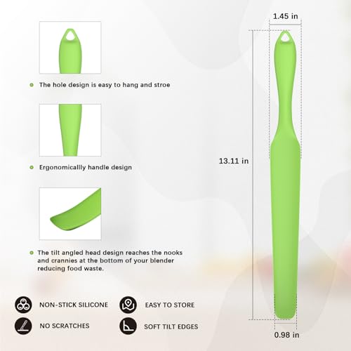 Silicone Blender Spatula & Scraper