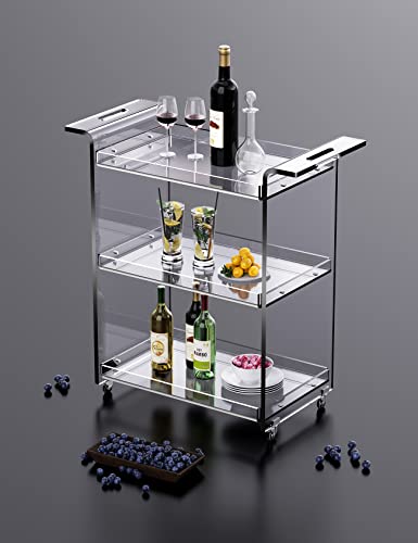 Acrylic Bar Cart