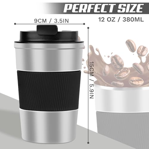 Vacuum Insulated Stainless Steel Travel Coffee Mug