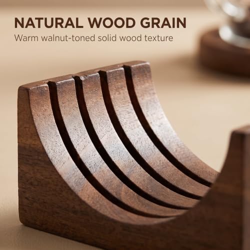 Espresso Puck Screen Walnut