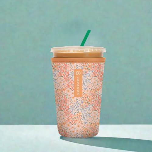 JavaSok Iced Coffee & Cold Soda Insulated Neoprene Cup Sleeve