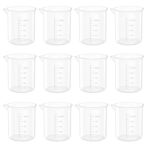 12 Pcs 17 Oz Transparent Experiment Measuring Cup