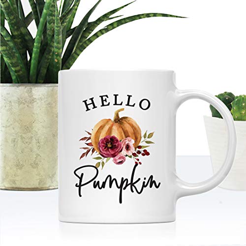 Fall Burgundy Marsala 11oz. Ceramic Coffee Tea Mug