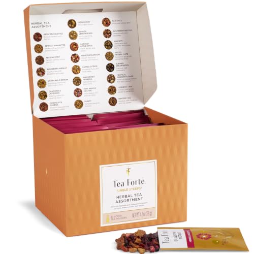 Single Steeps Loose Leaf Tea Sampler Tea Chest