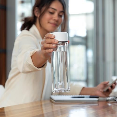 Glass Multi Tea Infuser Bottle 14oz