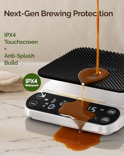 S3 Pour Over Coffee Scale with Timer