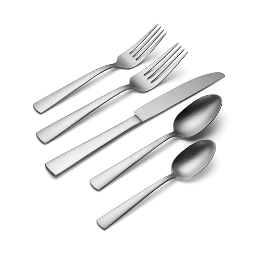 H290020AL20 Satin Nocha 20 Piece Everyday Flatware Set (4 Count)