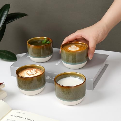Ceramic Espresso Cups Set