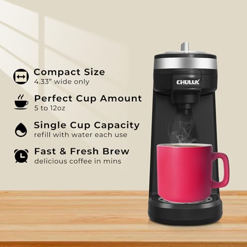 Mini Single Serve Coffee Maker for K Pod