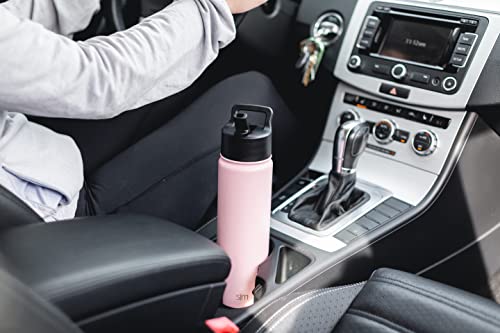 Insulated Water Bottle with Straw