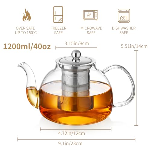 Glass Teapot with Infuser