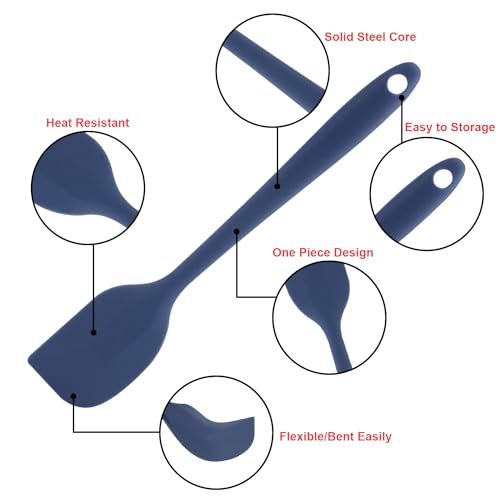 Silicone Spatulas Set (6 Count)