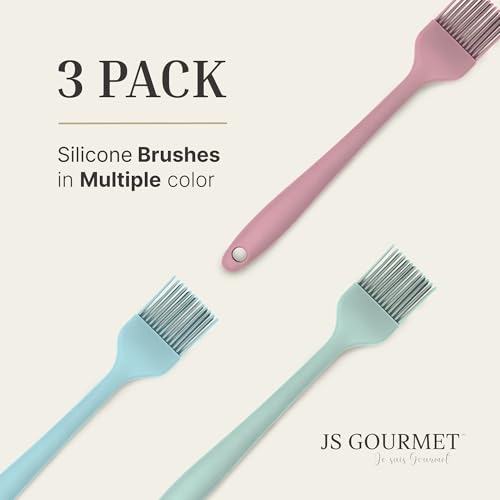 Silicone Pastry Brush Set (3 Count)