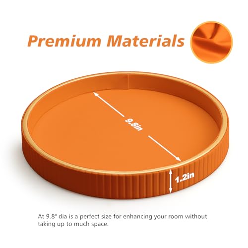 Leather Tray Desktop Storage Organizer