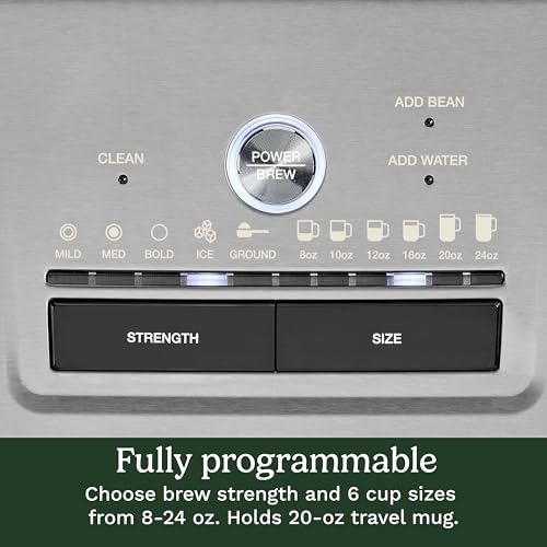 Coffee Maker Grind and Brew Single Serve Coffee Maker