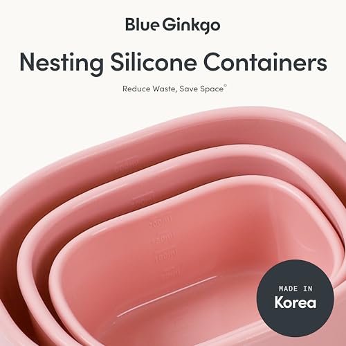 Silicone Food Storage Containers (3 Count)