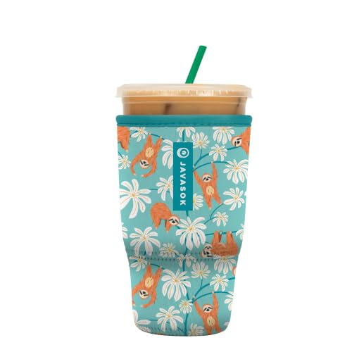JavaSok Iced Coffee & Cold Soda Insulated Neoprene Cup Sleeve