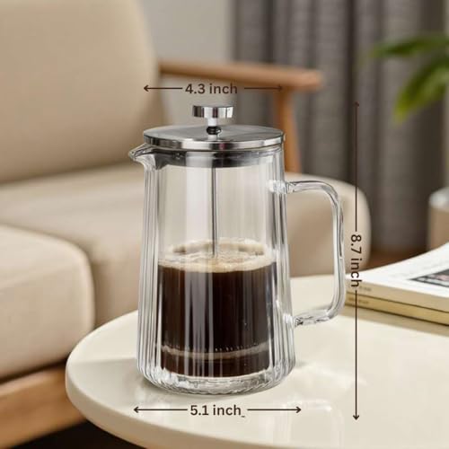 Glass French Press Coffee Maker