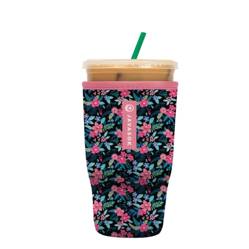 JavaSok Iced Coffee & Cold Soda Insulated Neoprene Cup Sleeve