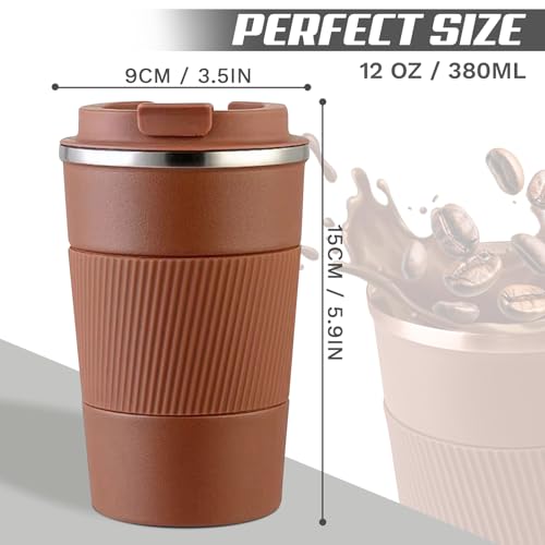 Vacuum Insulated Stainless Steel Travel Coffee Mug