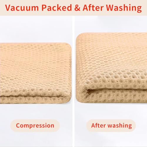 100% Cotton Waffle Weave Kitchen Dish Cloths 12 (12 Count)