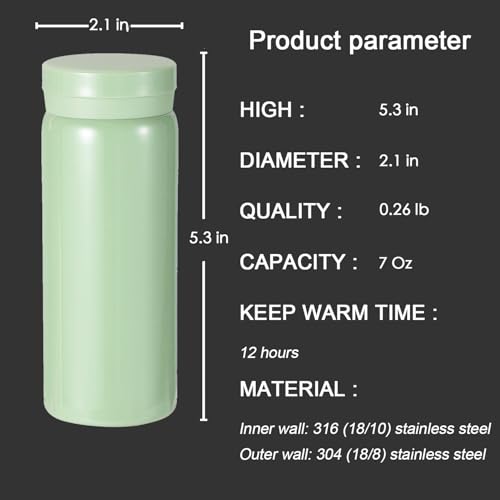 Mini Thermos Cute Water Bottle