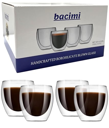 Double Wall Insulated Coffee Mugs (4 Count)