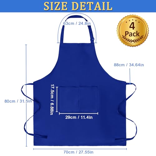 4 Pack Chef Apron (4 Count)