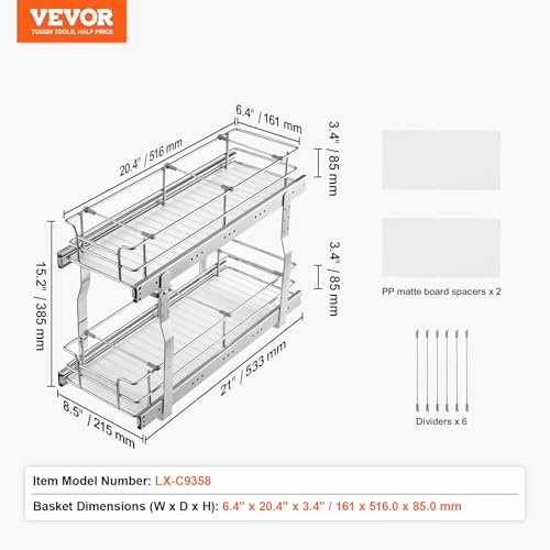 Pull Out Cabinet Organizer
