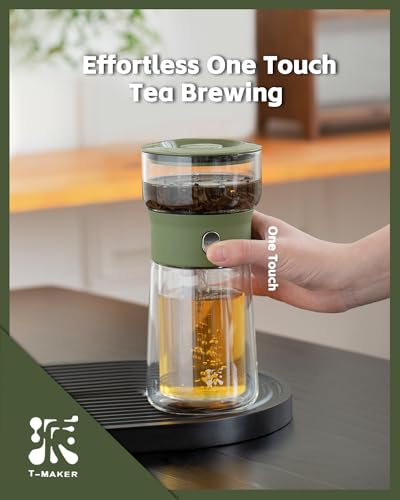 Modern Glass Infuser Teapot