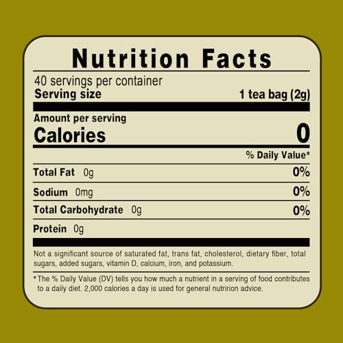 St. John's Wort Tea Bags (40 Count)