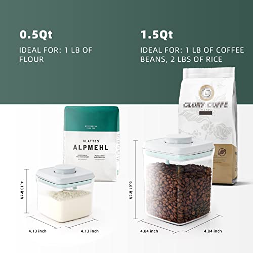 Pop Top Food Storage Containers