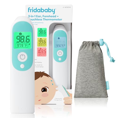 Baby 3-in-1 Infrared Thermometer for Ear, Forehead & Touchless