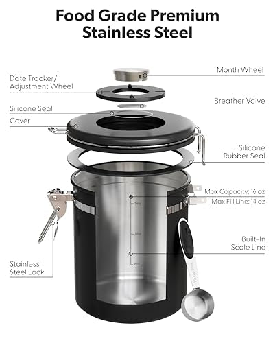 Coffee Canister with Window