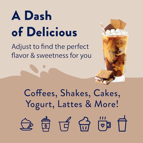 S'mores Coffee Syrup (25.4 Fl Oz)