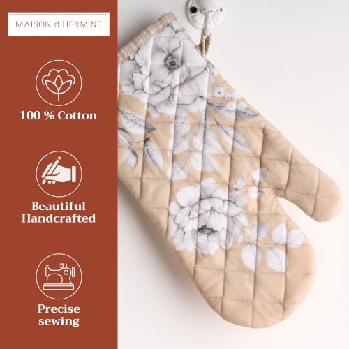 Maison d'Hermine Oven Gloves 100% Cotton Oven Mitt