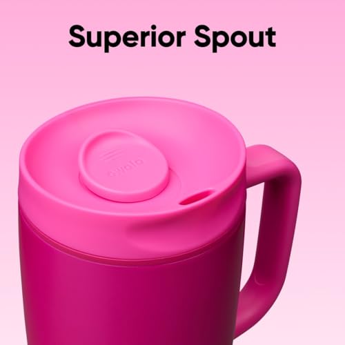 SmoothSip Slider Stainless Steel Insulated Travel Mug with Handle
