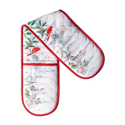 Double Oven Mitts 100% Cotton Double Oven Glove