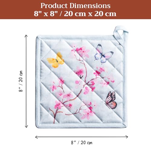 Pot Holders 100% Cotton Potholders (2 Count)